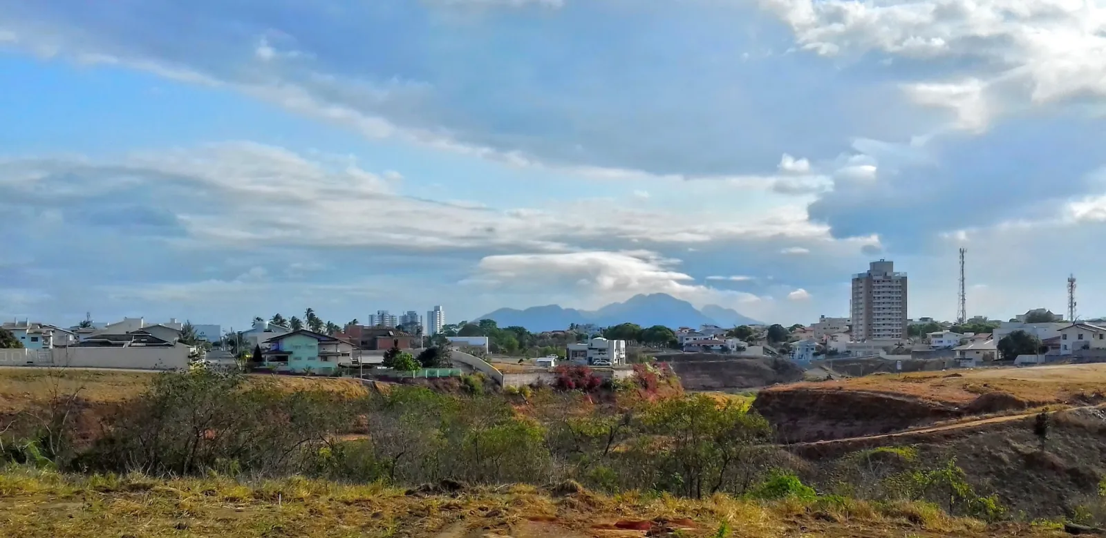 Vista da cidade de Aracruz, no Espírito Santo
