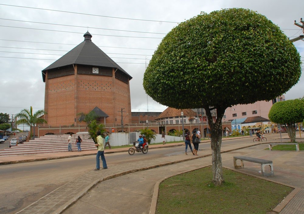 Centro de Cruzeiro do Sul, no Acre