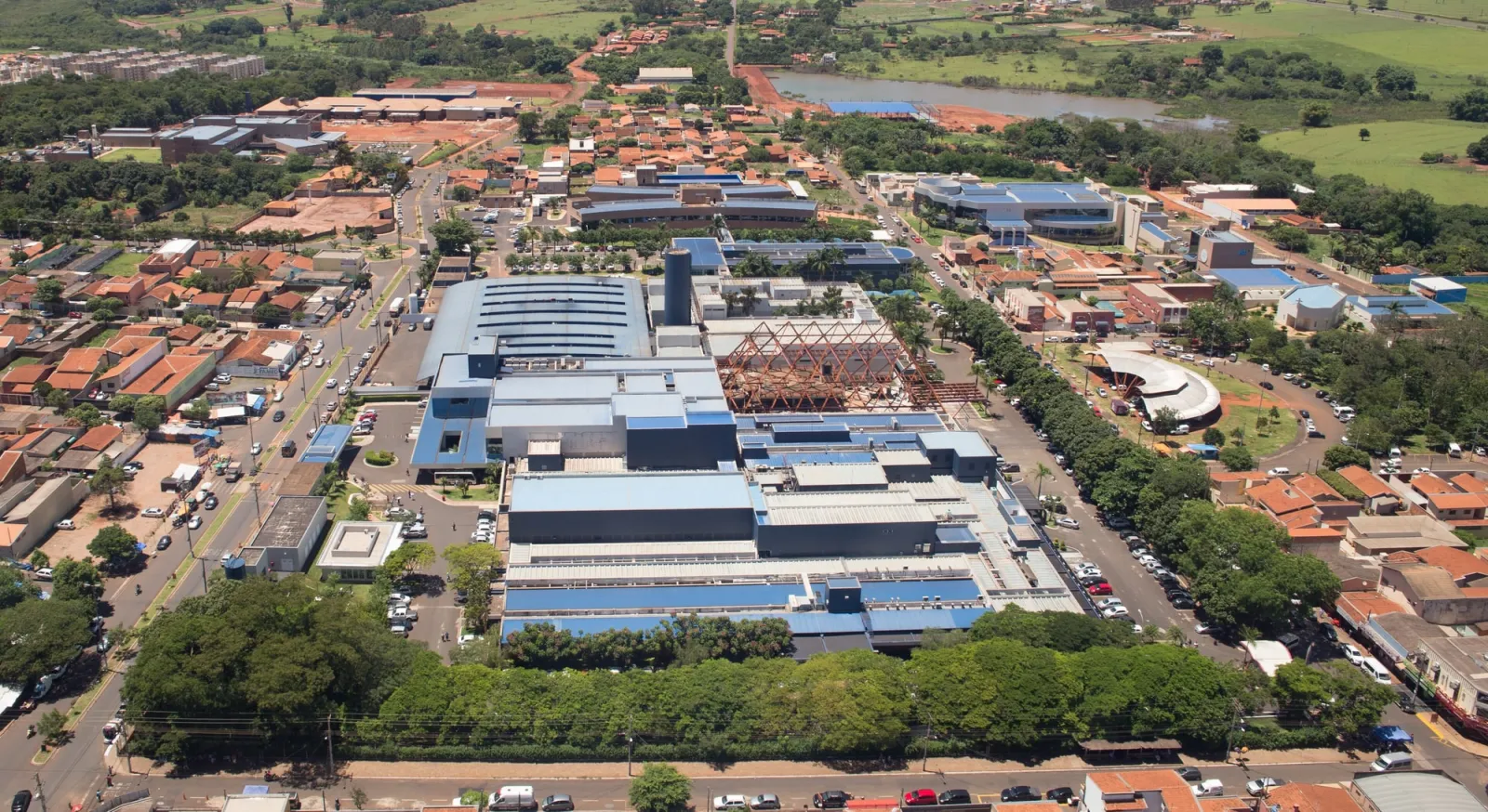 Fachada do Hospital de Amor, em Barretos, interior de São Paulo